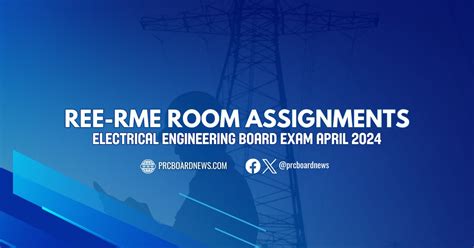 electrical engineering board exam schedule 2024|ROOM ASSIGNMENTS: April 2024 Registered Electrical .